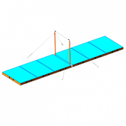 Horizontal Bar Mat Set