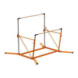 Club Freestanding Uneven Bars (Foldable Base With Wheels)