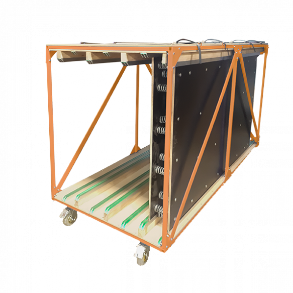 Transport Cart For Artistic Floor