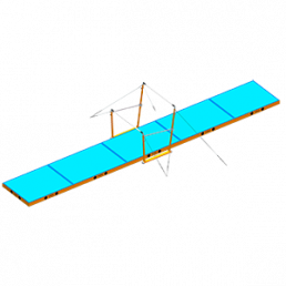 Uneven Bars Mat Set