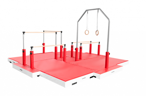 4 In 1 Happy Gym Apparatus With Mat