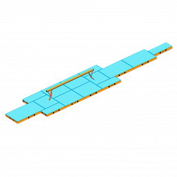 Balance Beam Mat Set