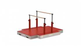 Happy Gym Uneven Bars With Mat