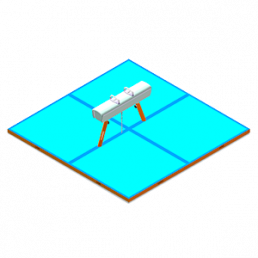 Pommel Horse Mat Set