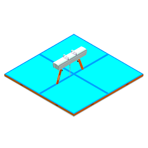 Pommel Horse Mat Set