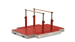 Happy Gym Parallel Bars With Mat
